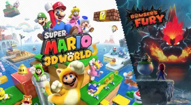 马里奥3D世界+酷霸王之怒 Super Mario 3D World + Bowsers Fury-NS资源库-免费switch游戏资源网站
