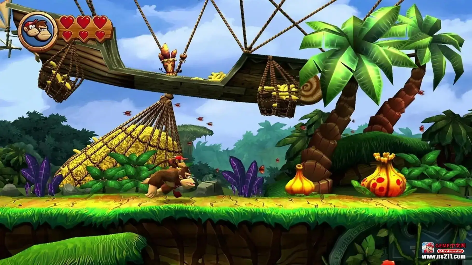 图片[2]-咚奇刚 归来 HD .Donkey Kong Country Returns HD-NS资源库-免费switch游戏资源网站