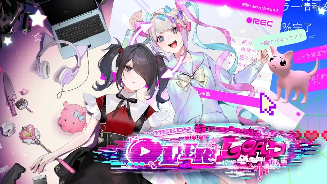 主播女孩重度依赖 NEEDY STREAMER OVERLOAD-NS资源库-免费switch游戏资源网站