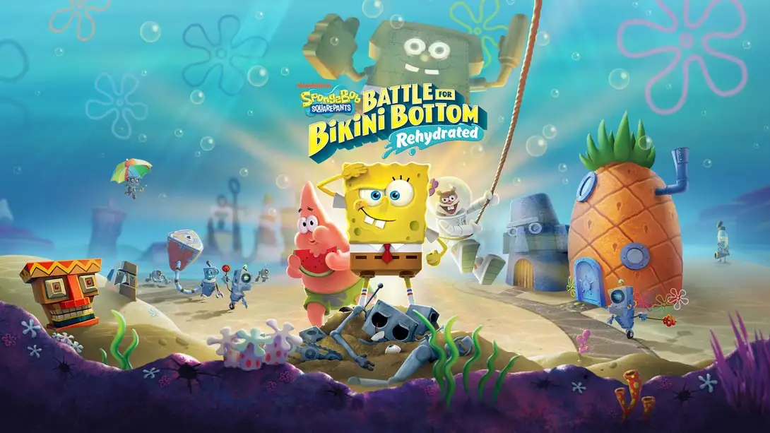 海绵宝宝：比基尼岛的冒险 重制版 SpongeBob SquarePants: Battle-NS资源库-免费switch游戏资源网站