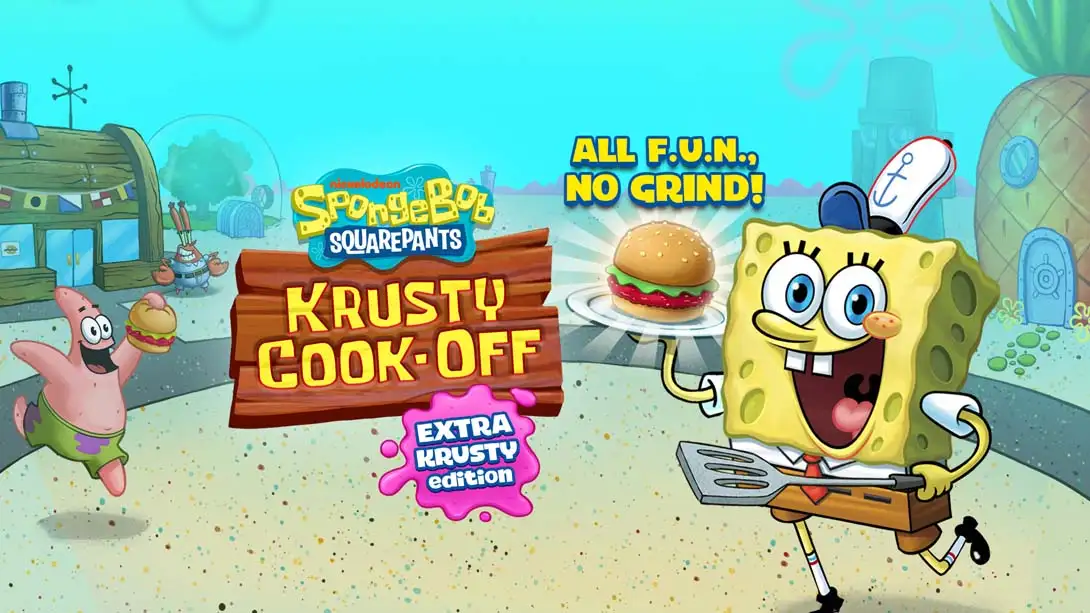 海绵宝宝：大闹蟹堡王 SpongeBob: Krusty Cook-Off-NS资源库-免费switch游戏资源网站