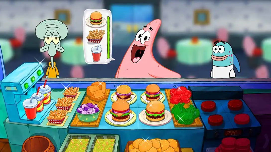 图片[2]-海绵宝宝：大闹蟹堡王 SpongeBob: Krusty Cook-Off-NS资源库-免费switch游戏资源网站